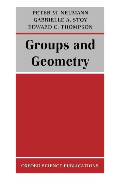 Produktbild: Groups and Geometry