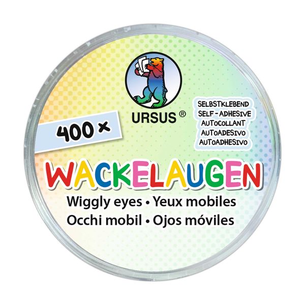 Produktbild: URSUS Bastelzubeh&ouml;r Wackelaugen, Stapelbox