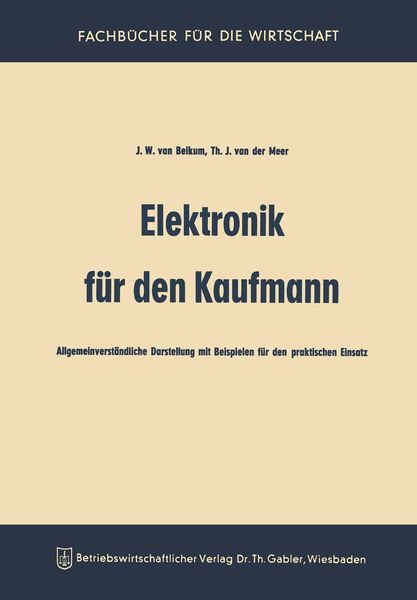 Produktbild: Elektronik f&uuml;r den Kaufmann