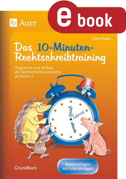 Produktbild: 10-Minuten-Rechtschreibtraining f&uuml;r den Unterricht