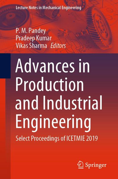 Produktbild: Advances in Production and Industrial Engineering