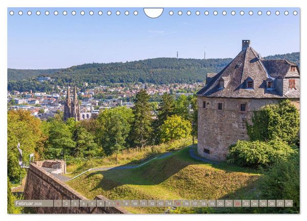 Produktbild: Marburg an der Lahn (Wandkalender 2026 DIN A4 quer), CALVENDO Monatskalender