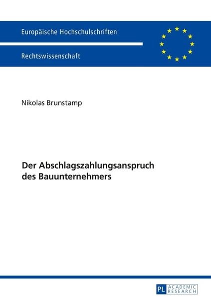 Produktbild: Der Abschlagszahlungsanspruch des Bauunternehmers