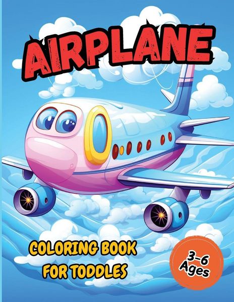 Produktbild: Airplane Coloring Book For Toddler