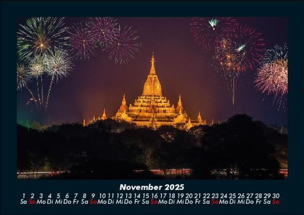 Produktbild: Tempel 2025 Fotokalender DIN A5