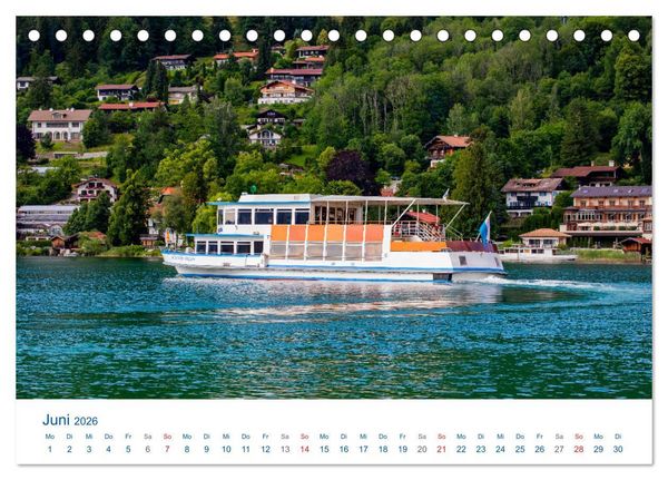 Produktbild: Sch&ouml;ner Tegernsee (Tischkalender 2026 DIN A5 quer), CALVENDO Monatskalender