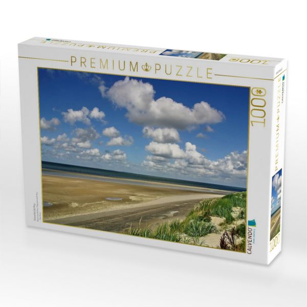 Produktbild: CALVENDO Puzzle Strand bei De Muy | 1000 Teile Lege-Gr&ouml;&szlig;e 64x48cm Foto-Puzzle f&uuml;r gl&uuml;ckliche Stunden