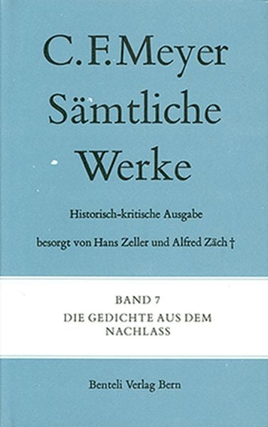 Produktbild: Die Gedichte aus dem Nachlass