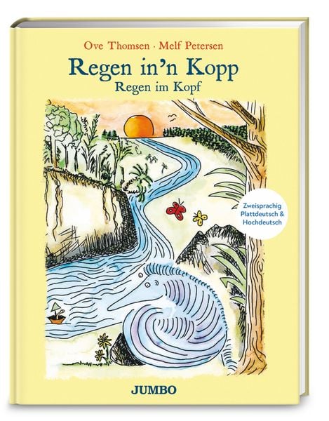 Regen im Kopf. Regen in'n Kopp, Gebundene Ausgabe von Ove Thomsen, JUMBO, 978-3-8337-4615-4