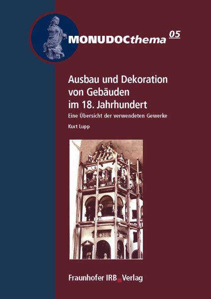 Produktbild: Ausbau und Dekoration von Geb&auml;uden im 18. Jahrhundert