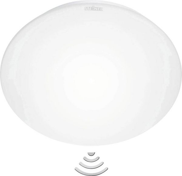 Produktbild: Steinel 738013 RS 16 S Deckenleuchte mit Bewegungsmelder Energiesparlampe, LED E27 60W Wei&szlig;