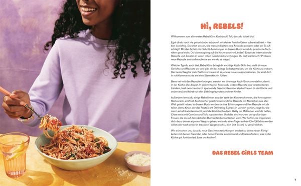 Produktbild: Rebel Girls - das Original. Cookbook for Rebel Girls