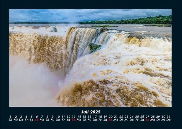 Produktbild: Wasserf&auml;lle 2025 Fotokalender DIN A4