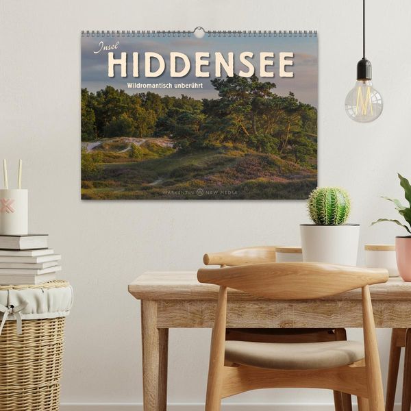 Produktbild: Insel Hiddensee - Wildromantisch unber&uuml;hrt (Wandkalender 2026 DIN A3 quer), CALVENDO Monatskalender