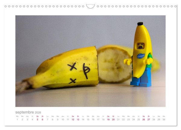 Produktbild: La vie secr&egrave;te des figurines (Calendrier mural 2026 DIN A3 vertical), CALVENDO calendrier mensuel