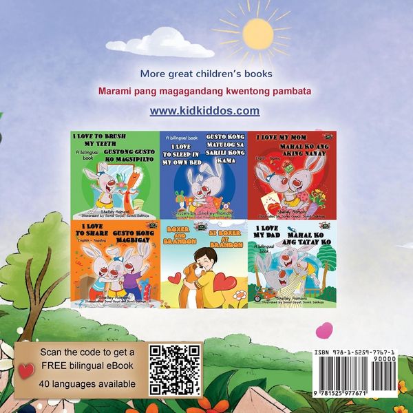 Produktbild: I am Thankful (English Tagalog Bilingual Children's Book)