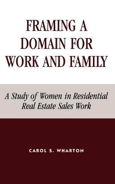 Produktbild: Framing a Domain for Work and Family