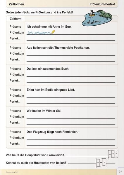 Produktbild: Mein Grammatikheft 3/4 f&uuml;r die 3. und 4. Klasse
