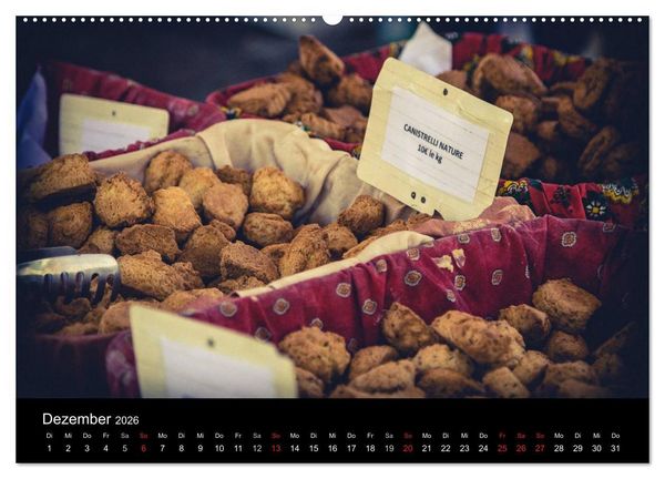 Produktbild: Erlebnis der Sinne - Franz&ouml;sischer Markt auf Korsika (hochwertiger Premium Wandkalender 2026 DIN A2 quer), Kunstdruck in Hochglanz