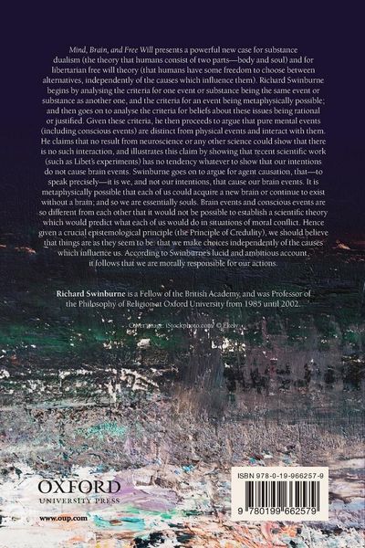Produktbild: Mind, Brain, and Free Will