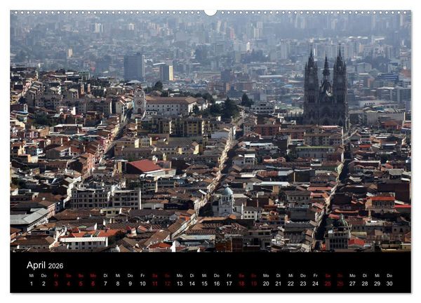 Produktbild: Ama la Vida Ecuador (Wandkalender 2026 DIN A2 quer), CALVENDO Monatskalender