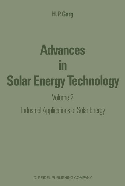 Produktbild: Advances in Solar Energy Technology