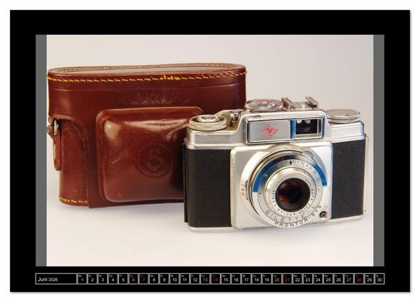 Produktbild: AGFA KAMERA OLDIES Klassische Kameras von 1926 - 1974 (Wandkalender 2026 DIN A3 quer), CALVENDO Monatskalender