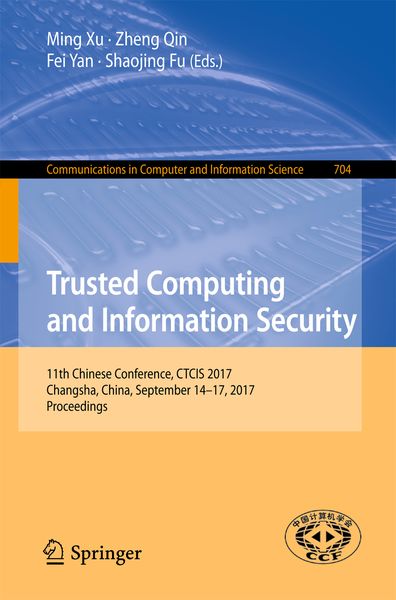 Produktbild: Trusted Computing and Information Security