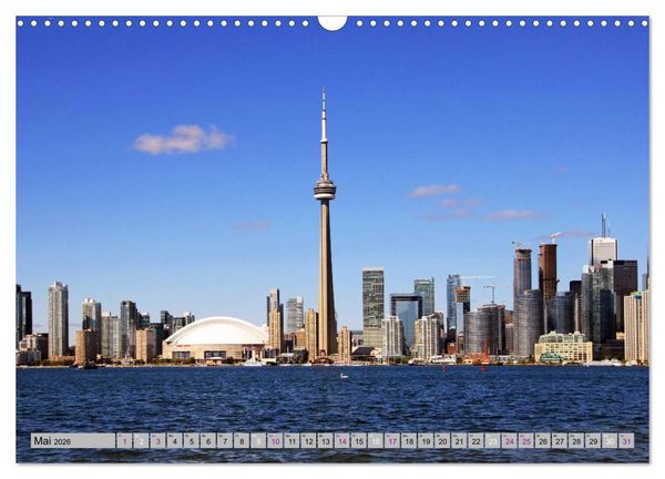 Produktbild: Provinzhauptstadt Toronto (Wandkalender 2026 DIN A3 quer), CALVENDO Monatskalender