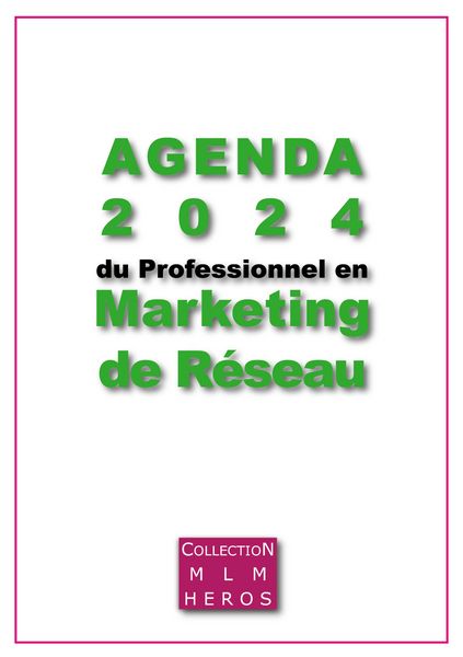 Produktbild: Agenda 2024 du Professionnel en Marketing de R&eacute;seau