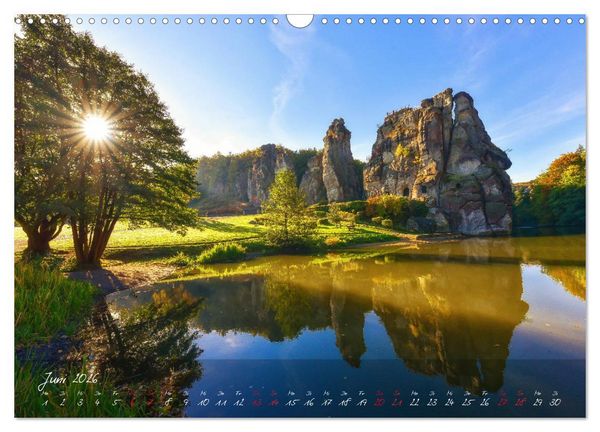 Produktbild: Romantisches NRW (Wandkalender 2026 DIN A3 quer), CALVENDO Monatskalender