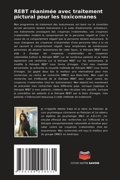 Produktbild: REBT r&eacute;anim&eacute;e avec traitement pictural pour les toxicomanes