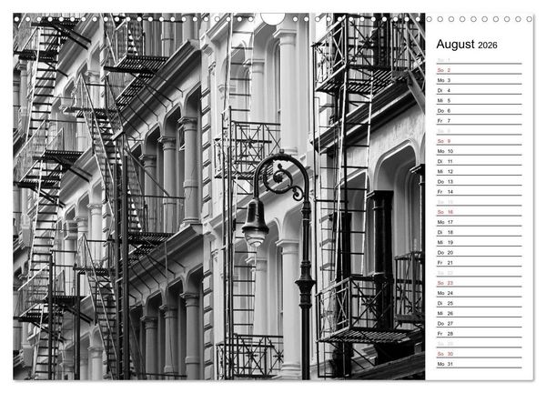 Produktbild: New York (Wandkalender 2026 DIN A3 quer), CALVENDO Monatskalender