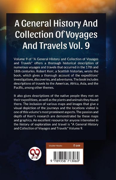 Produktbild: A General History And Collection Of Voyages And Travels Vol.9