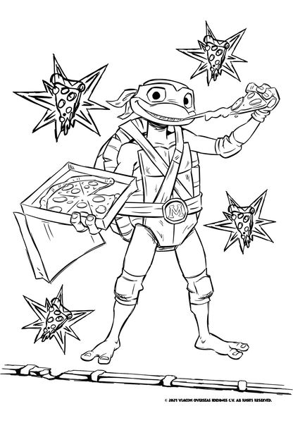 Produktbild: Tales of the Teenage Mutant Ninja Turtles: Mein superstarker Sticker- und Malspa&szlig;