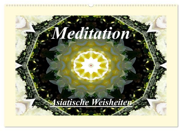 Produktbild: Meditation - Asiatische Weisheiten (Wandkalender 2026 DIN A2 quer), CALVENDO Monatskalender