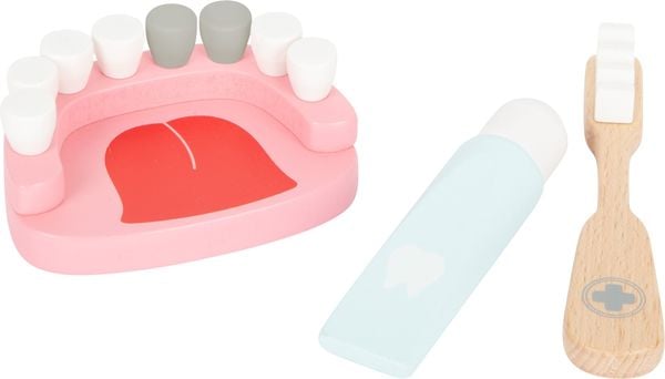 Small foot 11743 - Arztkoffer und Zahnarztkoffer 2 in 1, 24 Teile