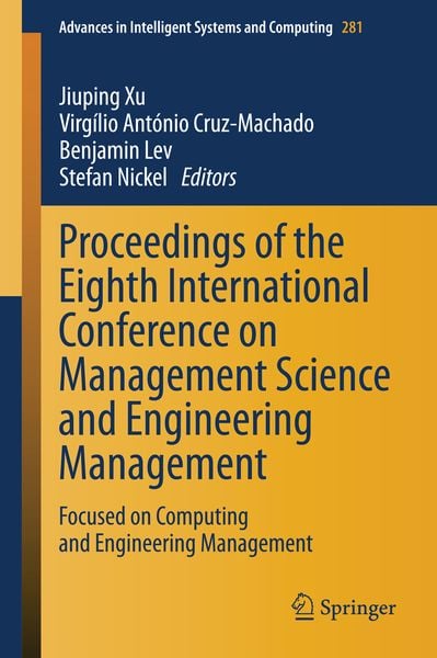 Produktbild: Proceedings of the Eighth International Conference on Management Science and Engineering Management