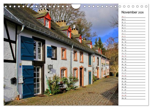 Produktbild: Die Eifel und ihre Regionen - Die Nordeifel (Wandkalender 2026 DIN A4 quer), CALVENDO Monatskalender