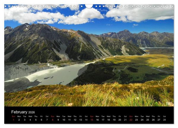 Produktbild: New Zealand (Wall Calendar 2026 DIN A3 landscape), CALVENDO 12 Month Wall Calendar