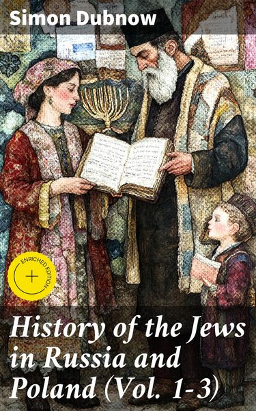Produktbild: History of the Jews in Russia and Poland (Vol. 1-3)