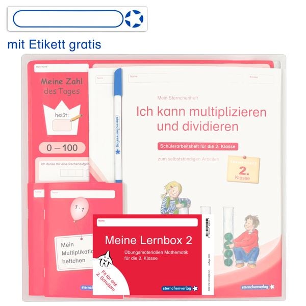 Produktbild: Meine Lernbox 2 - Mathematik - Fit f&uuml;r das 2. Schuljahr