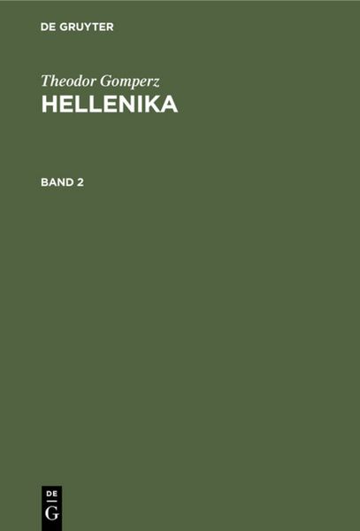 Produktbild: Hellenika. Band 2