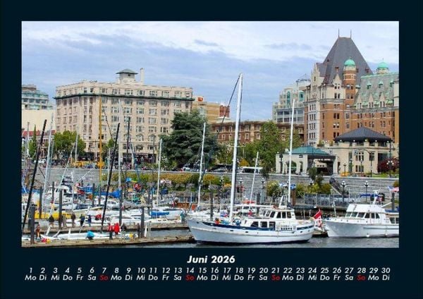 Produktbild: Boote und Segelschiffe 2026 Fotokalender DIN A4