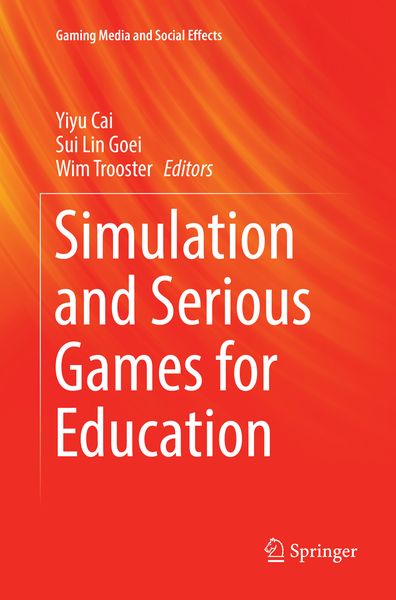 Produktbild: Simulation and Serious Games for Education