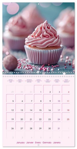 Produktbild: Cupcake Lovers (Wall Calendar 2026 12 &times; 12 Inch) CALVENDO 12 Month Wall Calendar