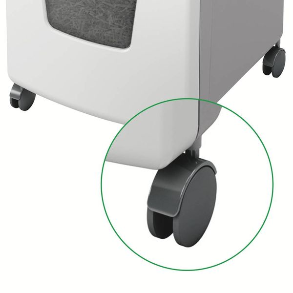 Produktbild: Leitz IQ Autofeed Office 300 P4 Aktenvernichter 300 Blatt Partikelschnitt 4 x 30 mm P-4 60 l Vernichtet auch B&uuml;roklammern, Heftklammern, Kreditkarte
