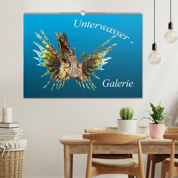 Produktbild: Unterwasser-Galerie (Wandkalender 2027 DIN A2 quer), CALVENDO Monatskalender