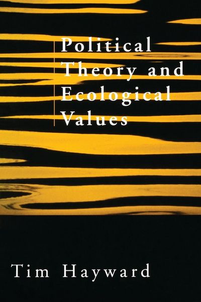 Produktbild: Political Theory and Ecological Values