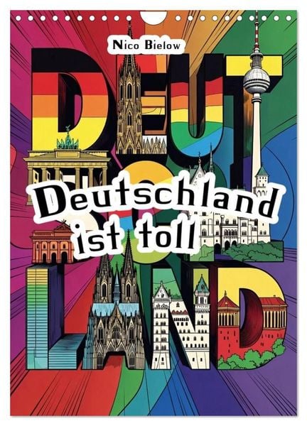 Produktbild: Deutschland ist toll (Wandkalender 2027 DIN A4 hoch), CALVENDO Monatskalender